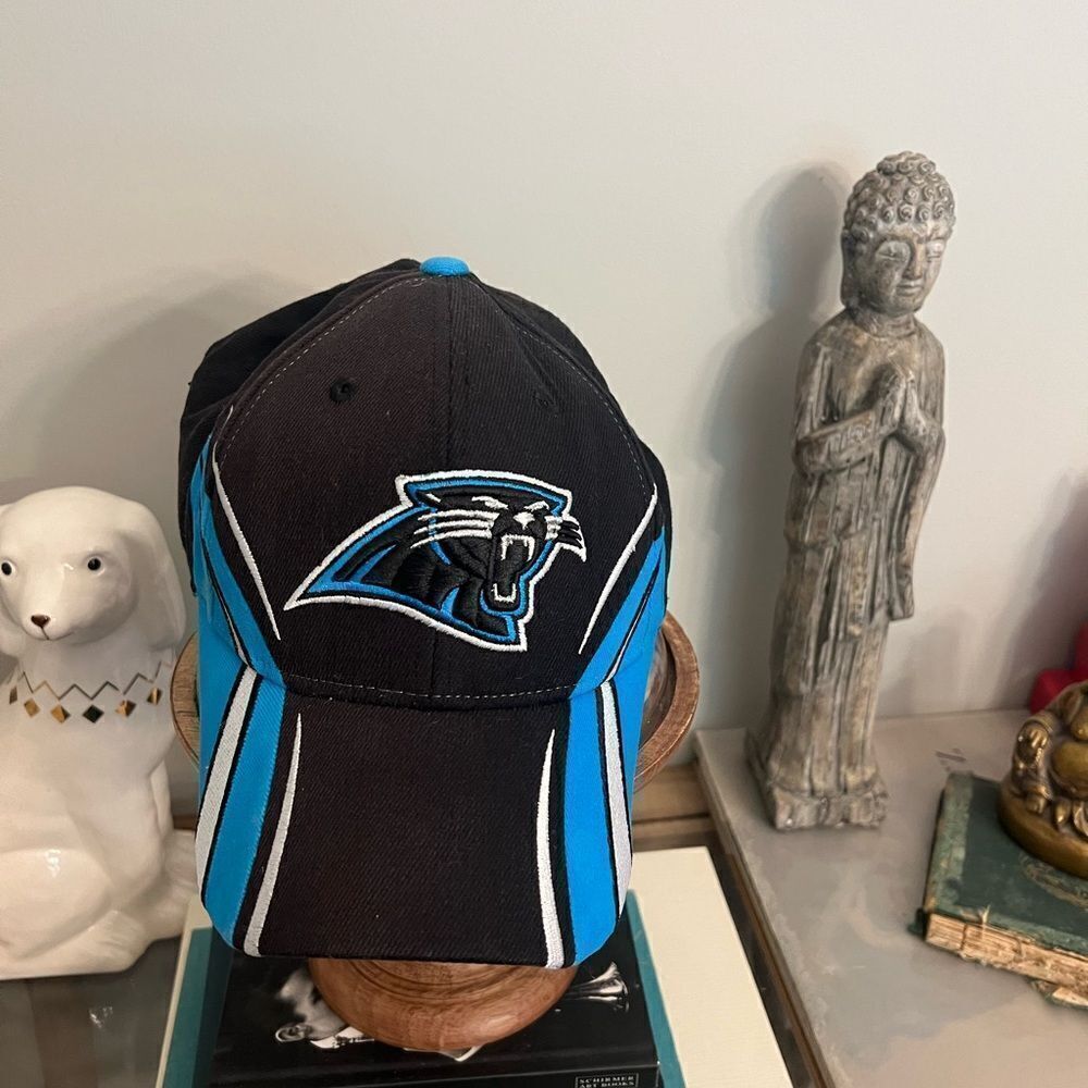 Carolina Panthers NFL Team Apparel Reebok adjustable hat. Vintage.